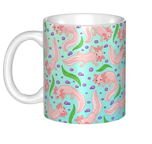 Axolotl Mug - Floating Bliss