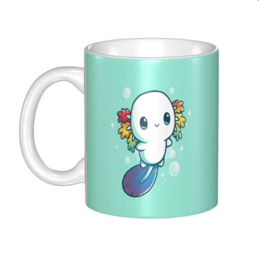 Rainbow Axolotl Cutie Mug