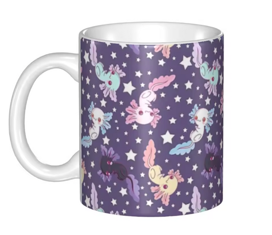 Midnight Dream Axolotl Mug
